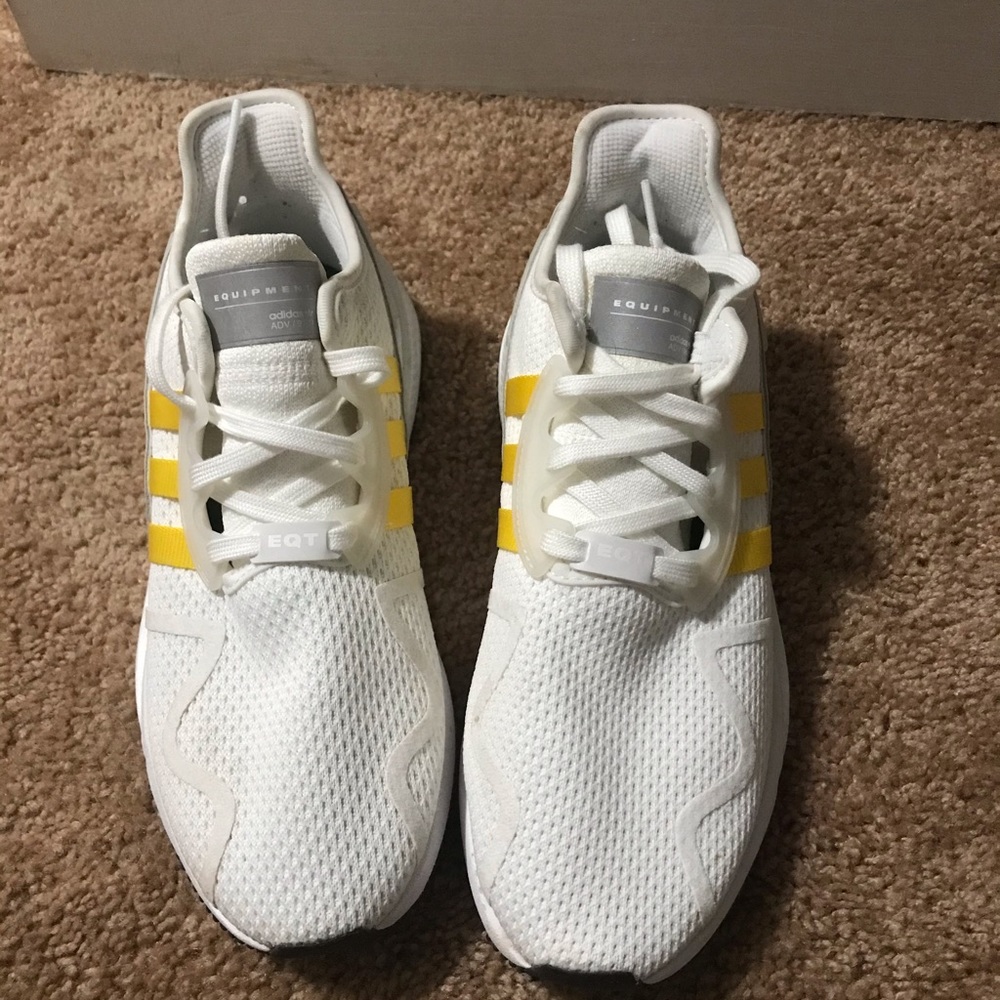 CUSTOM ADIDAS SHOES ONLY WORN TWICE !!!